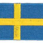 Tygmärke Svenska flaggan
