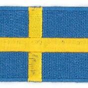 Tygmärke Svenska flaggan