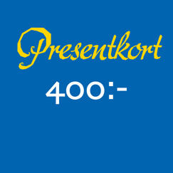 Presentkort 400 SEK